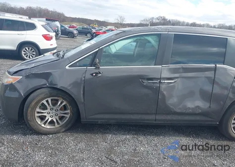 2013 Honda Odyssey Ex-L z USA, uszkodzony, nr VIN 5FNRL5H65DB091648